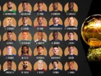 Daftar Resmi 30 Kandidat Ballon d'Or 2026: Kejutan Pemain Meksiko hingga Dominasi Bintang Muda